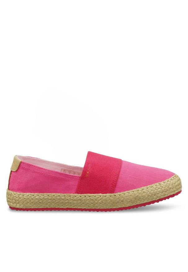 GANT - Espadryle Gant. Kolor: różowy