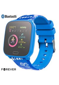 FOREVER - Forever smartwatch IGO JW-100 Blue. Rodzaj zegarka: smartwatch. Kolor: niebieski. Styl: sportowy #1