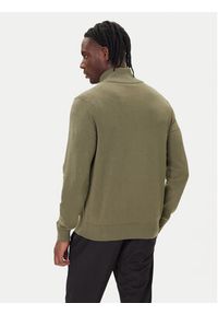 BOSS Kardigan Kanozip_S 50543692 Zielony Regular Fit. Kolor: zielony. Materiał: bawełna #5
