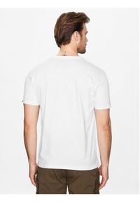 Alpha Industries Komplet t-shirtów Alpha Label 118534 Biały Regular Fit. Kolor: biały. Materiał: bawełna #4