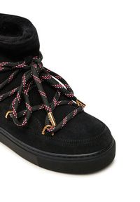 Inuikii Śniegowce Jacquard Lace 75202-150 Czarny. Kolor: czarny. Materiał: zamsz, skóra #3