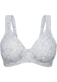 bonprix - Biustonosz minimizer z wyściełanymi ramiączkami. Kolor: szary #1