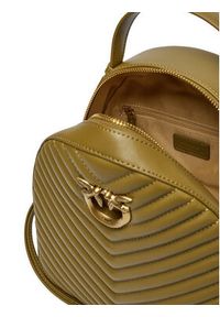 Pinko - PINKO Plecak Love Click Classic Backpack . AI 24-25 PLTT 102530 A1J2 Khaki. Kolor: brązowy. Materiał: skóra #2