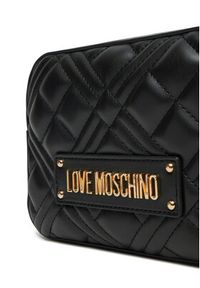 Love Moschino - LOVE MOSCHINO Torebka JC4150PP1MLA0000 Czarny. Kolor: czarny. Materiał: skórzane