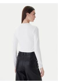 Hugo Bluzka Dafilomena_3 50518378 Biały Slim Fit. Kolor: biały. Materiał: bawełna #4