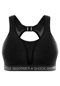 Biustonosz Shock Absorber Ultimate Run Bra Padded. Kolor: czarny. Sport: bieganie