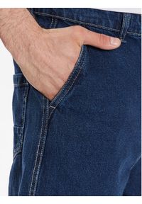 Brave Soul Szorty jeansowe MSRT-BURROWMB Niebieski Regular Fit. Kolor: niebieski. Materiał: bawełna