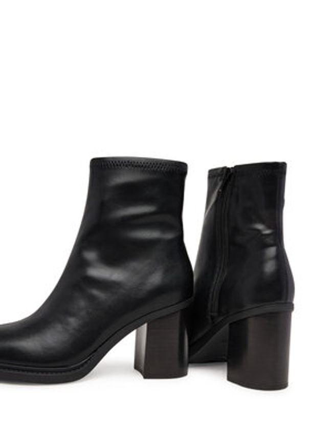 Aldo Botki Xiomara 14116550 Czarny. Kolor: czarny. Materiał: skóra