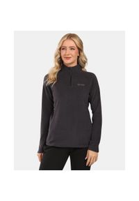 Damska polarowa warstwa środkowa Kilpi ALMERI-W. Kolor: czarny. Materiał: polar. Sezon: zima. Sport: narciarstwo #1