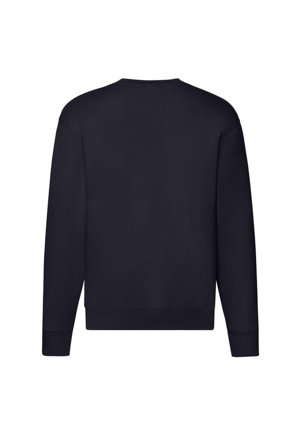 FRUIT OF THE LOOM - Męska Bluza Rozpinana Premium. Kolor: niebieski