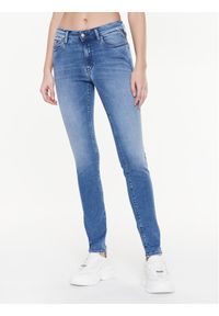 Replay Jeansy WHW689.000.93A Niebieski Skinny Fit. Kolor: niebieski