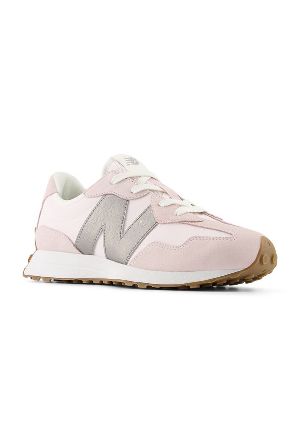 Buty dziecięce New Balance G32739V – różowe. Okazja: na co dzień. Kolor: różowy. Materiał: guma, zamsz. Szerokość cholewki: normalna