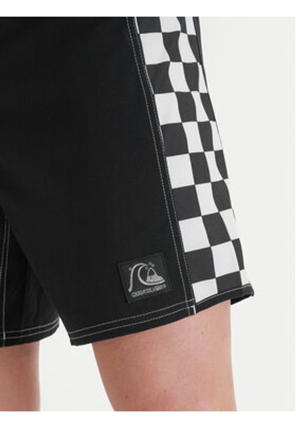 Quiksilver Szorty kąpielowe Arch 18" EQYBS04866 Czarny Regular Fit. Kolor: czarny. Materiał: syntetyk