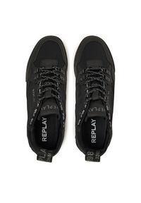 Replay - REPLAY Sneakersy GMS1P .000.C0061L Czarny. Kolor: czarny. Materiał: materiał