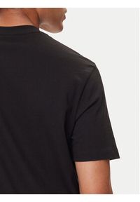 Hugo - HUGO T-Shirt Denrith 50544543 Czarny Regular Fit. Kolor: czarny. Materiał: bawełna
