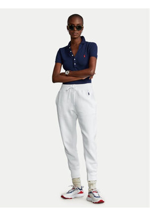 Polo Ralph Lauren Spodnie dresowe Akl 211794397002 Biały Regular Fit. Kolor: biały. Materiał: bawełna