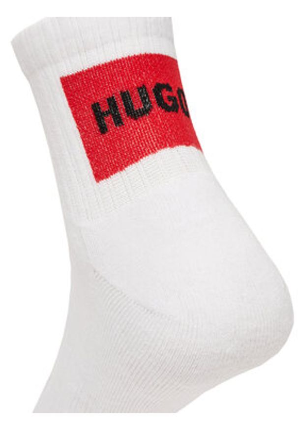 Hugo - HUGO Zestaw 3 par niskich skarpet męskich 50541597 Beżowy. Kolor: beżowy. Materiał: materiał, bawełna