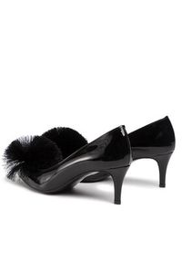 Gino Rossi - GINO ROSSI Czółenka Rumia DCH949-AB3-0600-9900-0 Czarny. Kolor: czarny. Materiał: skóra, lakier #8