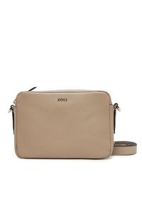 BOSS Torebka Alyce 50535985 Beżowy. Kolor: beżowy. Materiał: skórzane #4