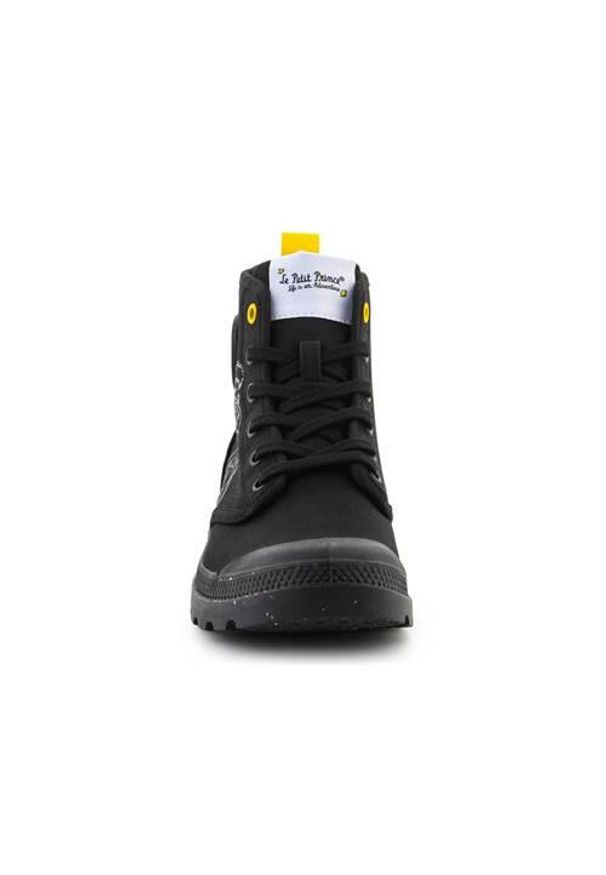 Buty do chodzenia unisex Palladium Pampa-petit Prince. Kolor: czarny. Materiał: tkanina. Szerokość cholewki: normalna. Sport: turystyka piesza