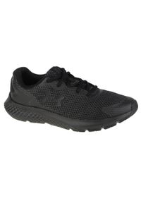 Buty do biegania męskie Under Armour Charged Rogue 3. Kolor: czarny. Materiał: syntetyk, tkanina, materiał. Sport: bieganie