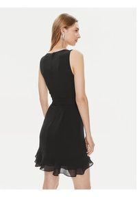 Morgan Sukienka letnia 241-ROSVAL Czarny Regular Fit. Kolor: czarny. Materiał: syntetyk. Sezon: lato #4