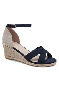 Clara Barson Espadryle WSS20802-03 Granatowy. Kolor: niebieski. Materiał: materiał #3