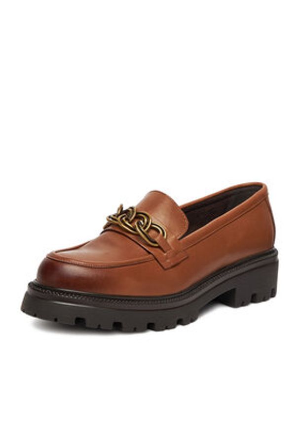 Lasocki Loafersy CEO-WI33-CSA538-SANDY-43 Brązowy. Kolor: brązowy. Materiał: skóra