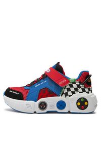 skechers - Skechers Sneakersy Gametronix 402260L/BLMT Kolorowy. Materiał: skóra. Wzór: kolorowy #3