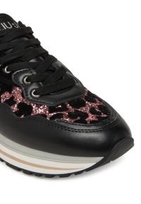 Liu Jo Sneakersy Maxi Wonder 01 BF5009 PX682 Czarny. Kolor: czarny. Materiał: skóra #4
