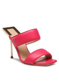 Klapki Elisabetta Franchi. Kolor: różowy #1