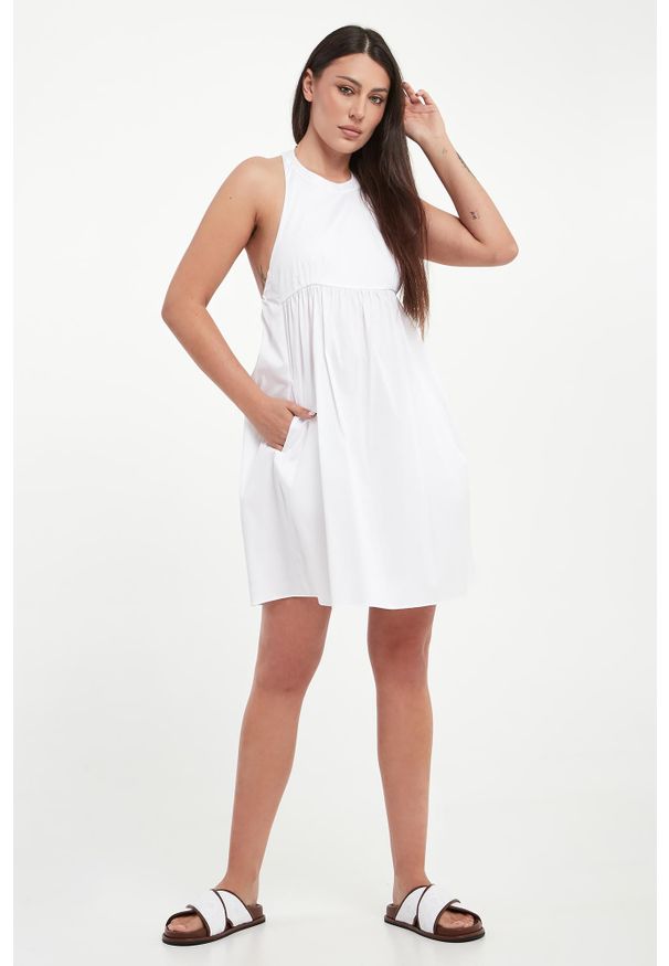 Max Mara Beachwear - Sukienka mini Pantera MAX MARA BEACHWEAR. Wzór: motyw zwierzęcy. Długość: mini