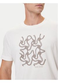 JOOP! Jeans T-Shirt 15 JJJ-08Anup 30047002 Beżowy Modern Fit. Kolor: beżowy. Materiał: bawełna