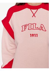 Fila Bluza FAW0633 Różowy Regular Fit. Kolor: różowy. Materiał: bawełna #4