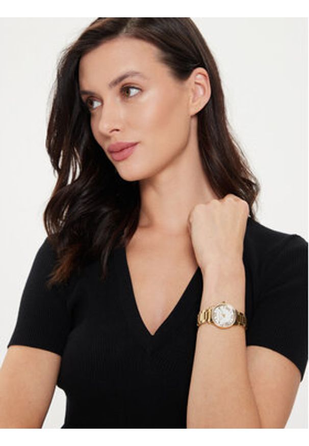 Michael Kors Zegarek Sage MK4822 Złoty. Kolor: złoty