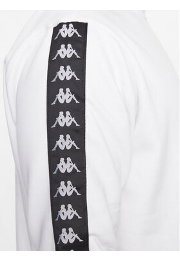 Kappa Bluza 313005 Biały Regular Fit. Kolor: biały. Materiał: bawełna