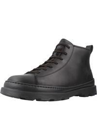 Camper - Buty CAMPER BRUTUS Czarny. Kolor: czarny. Materiał: tkanina, skóra. Sport: turystyka piesza