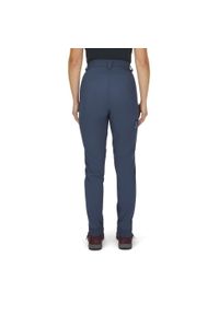 Spodnie softshellowe damskie Rab Ascendor Light Pants Regular. Kolor: szary, niebieski, wielokolorowy. Sport: turystyka piesza