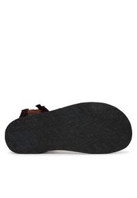 Jack Wolfskin Sandały Taiga A65623 Brązowy ciemny. Kolor: brązowy. Materiał: materiał #2