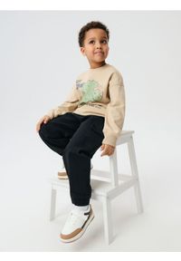 Sinsay - Jeansy loose - czarny. Kolor: czarny #1