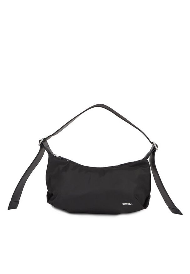 Calvin Klein Saszetka Wide Strap Nylon Shoulder Bag Sm K60K611056 Czarny. Kolor: czarny. Materiał: nylon