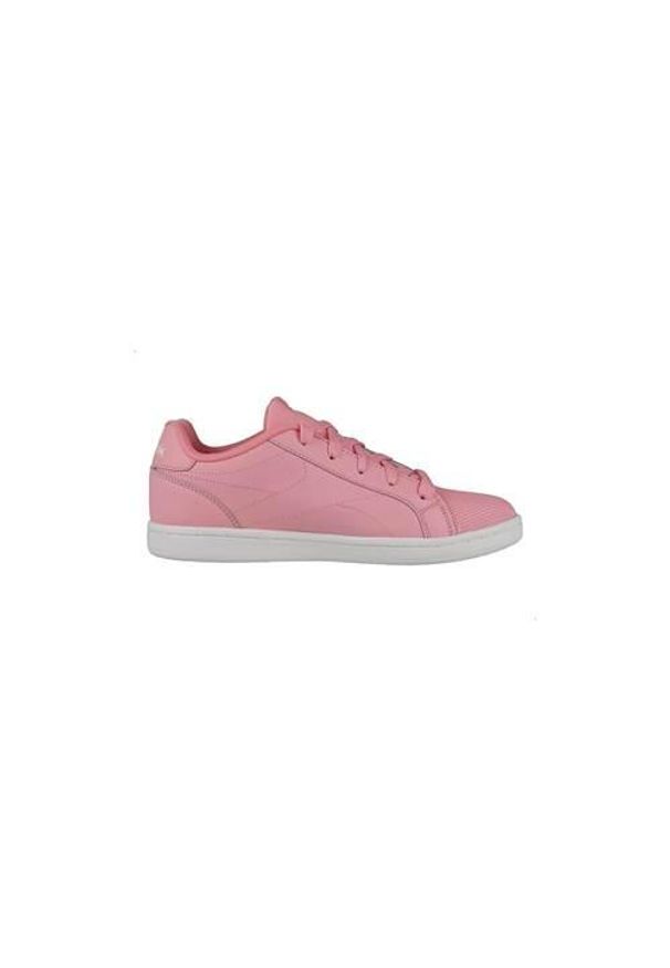 Buty do chodzenia dla dzieci Reebok Royal Complete. Zapięcie: sznurówki. Kolor: różowy. Materiał: materiał, syntetyk. Szerokość cholewki: normalna. Model: Reebok Royal. Sport: turystyka piesza