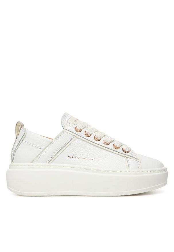 Alexander Smith Sneakersy Wembley High ASBDWHW 0194 Biały. Kolor: biały. Materiał: skóra