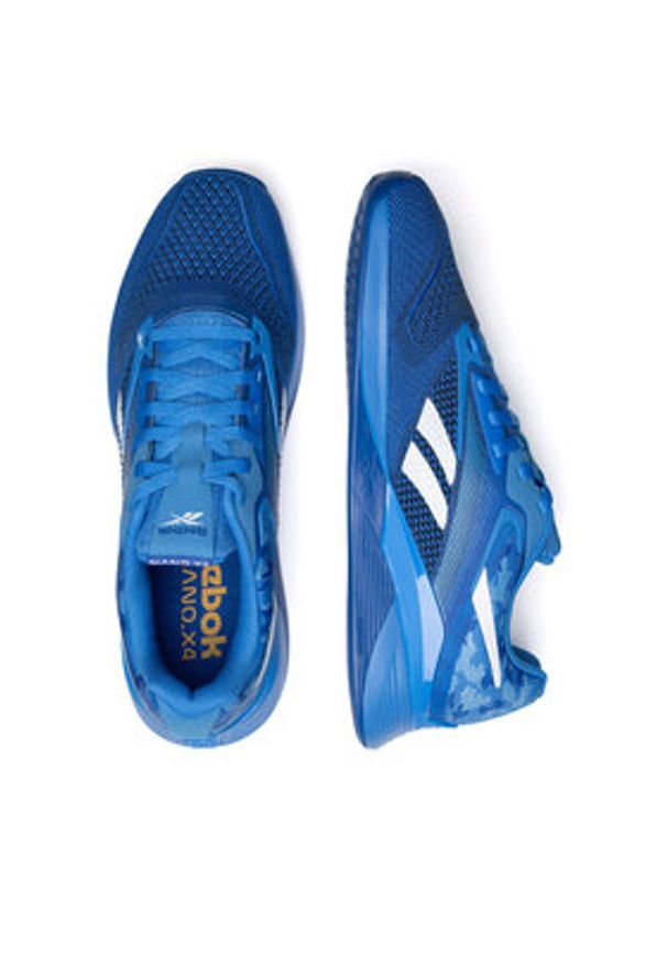 Reebok Buty na siłownię Nano X4 100204677 Niebieski. Kolor: niebieski. Materiał: syntetyk. Sport: fitness