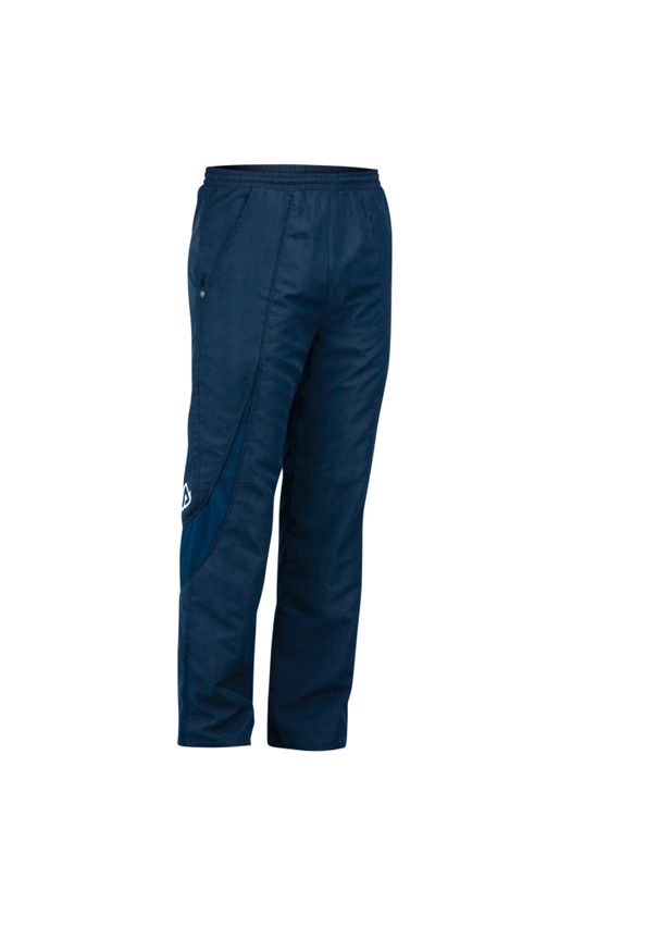 ACERBIS - dziecięce spodnie dresowe alnair. Kolor: niebieski. Materiał: dresówka. Sport: piłka nożna