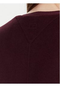 TOMMY HILFIGER - Tommy Hilfiger Kurtka przejściowa WW0WW47446 Bordowy Regular Fit. Kolor: czerwony. Materiał: syntetyk #5