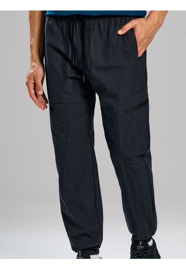 Sinsay - Spodnie jogger SNSY PERFORMANCE - szary. Kolor: szary