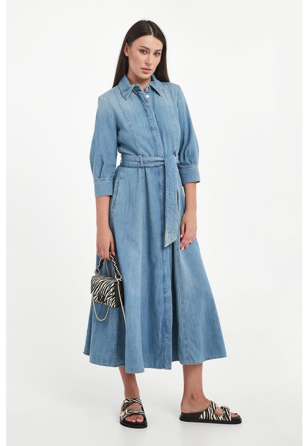 Marella Sport - Sukienka szmizjerka Giambo MARELLA. Typ sukienki: szmizjerki