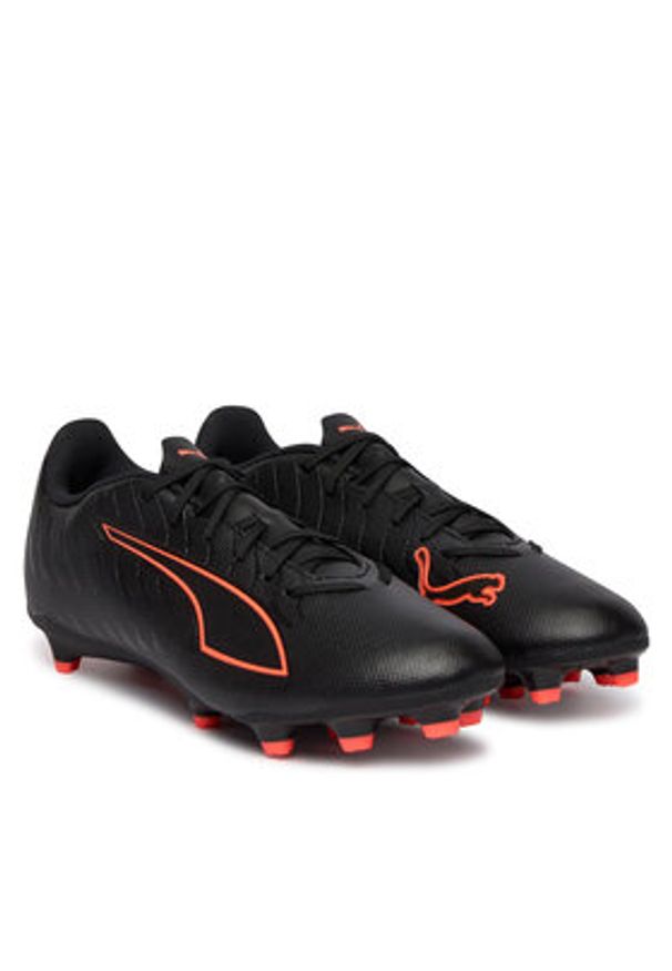 Puma Buty do piłki nożnej Ultra 6 Play FG/Ag 108704 02 Czarny. Kolor: czarny. Materiał: skóra