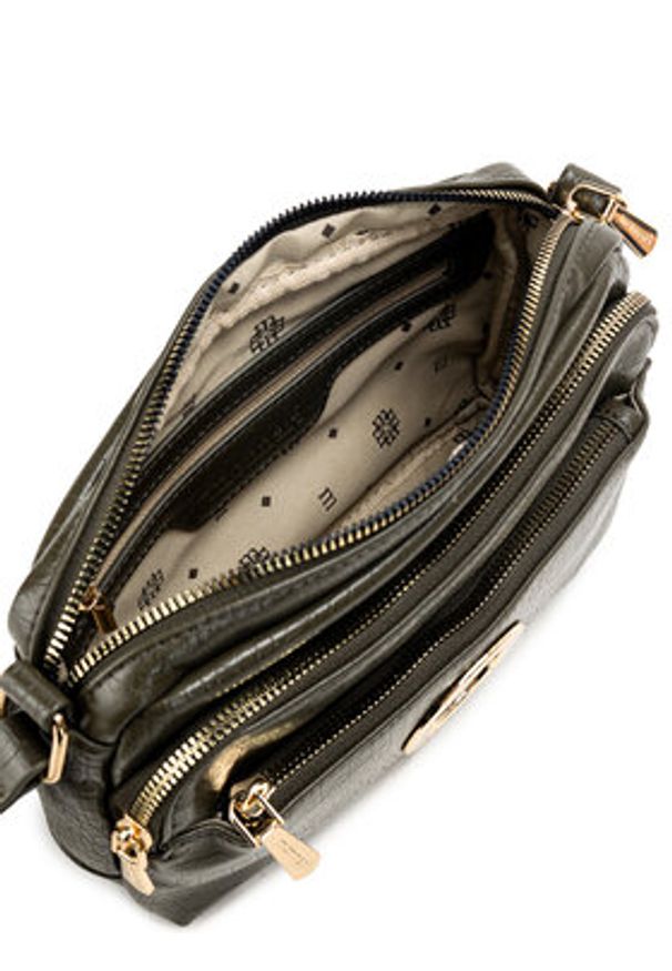 Monnari Torebka TORIMP0-24Z-BAG5850-K008D000-R00 Zielony. Kolor: zielony. Materiał: skórzane